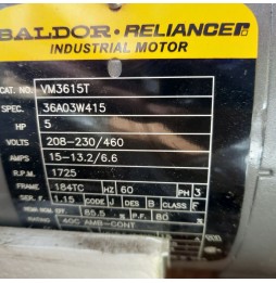 Baldor Motor VM3615T